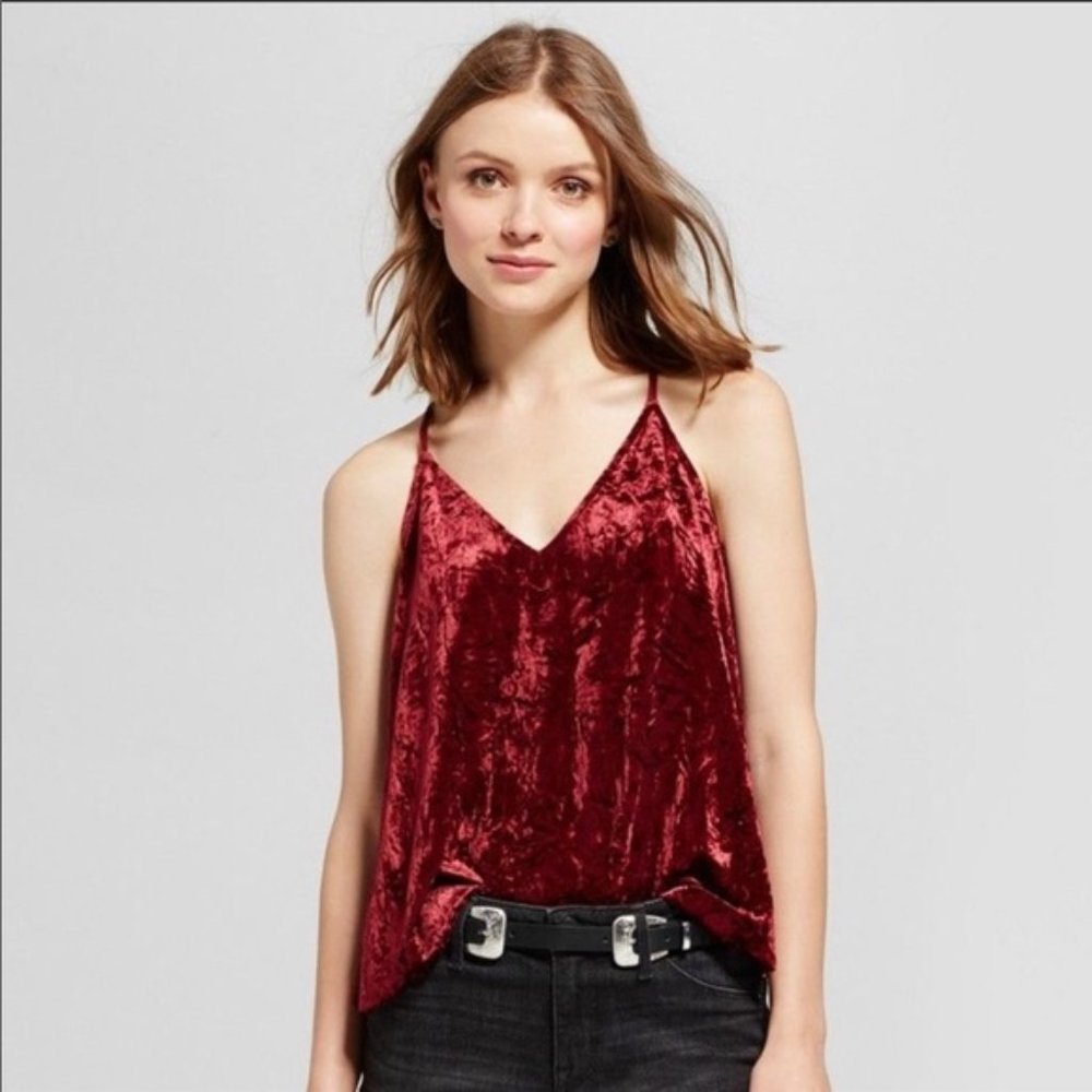 Mossimo, Large, Red Velvet Tank